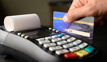 Debit Card Payment Swipe